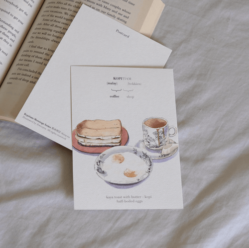 Kopitiam Mornings Postcard