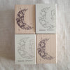 Hanen Studio Rubber Stamp - Lace Moon