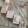 Hanen Studio Rubber Stamp - Lace Moon