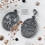 LCN Double-Sided Metal Charm - Paperlover / Stationery Addicted