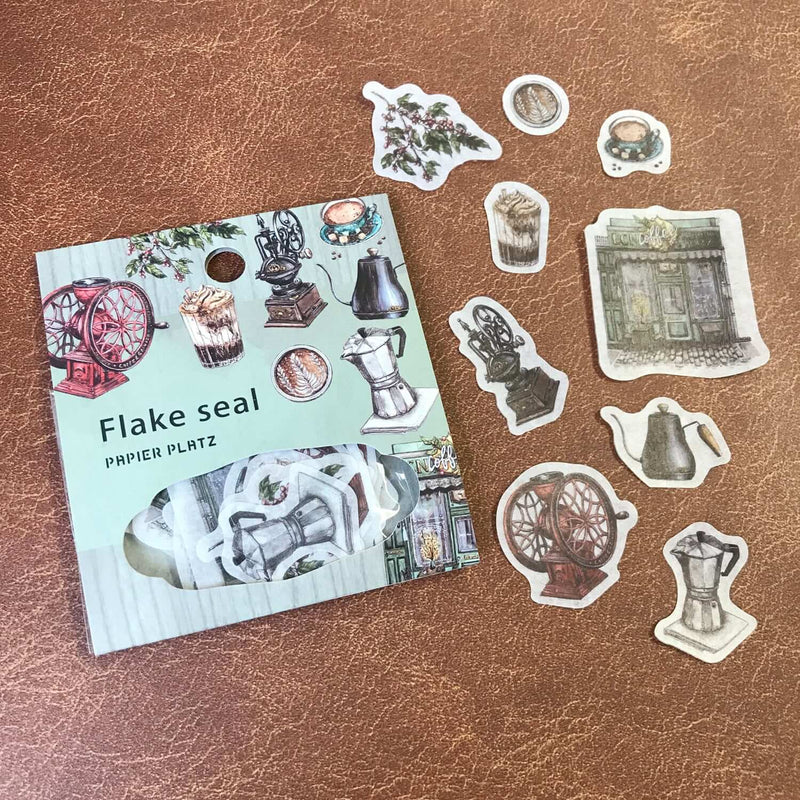 LCN Washi Sticker Set - Coffee Shop