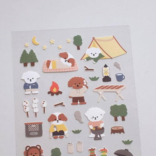 Suatelier Sticker - let's go camping