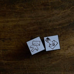 Kocka Rubber Stamp - Letter
