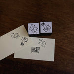 Kocka Rubber Stamp - Letter