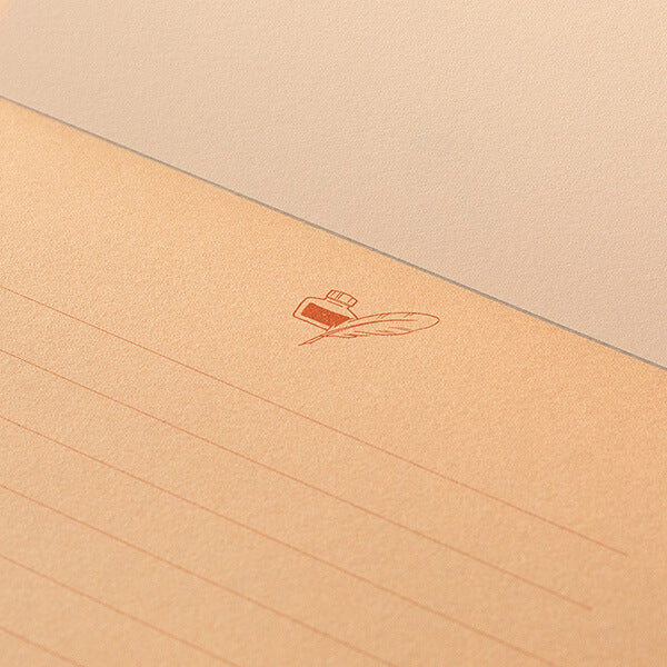 MD 3-Tones Letter Pad - Brown