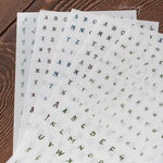 LCN Print-On Stickers - Letters and Numbers