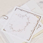 Lily of the Valley Wreath Rubber Stamp