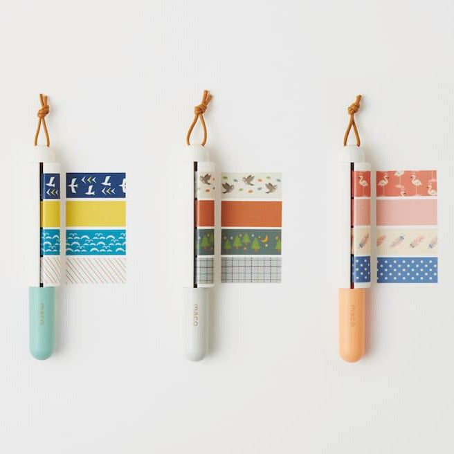 maco Washi Tape Holder + Washi Tape Set (limited edition)