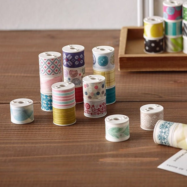 Kokuyo Bobbin: 3 in 1 Masking Tape Set (Knit)