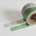 Marble Washi Tape Set - Grey & Green