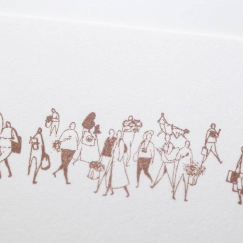 modaizhi One Day Rubber Stamp Set - Plant Series