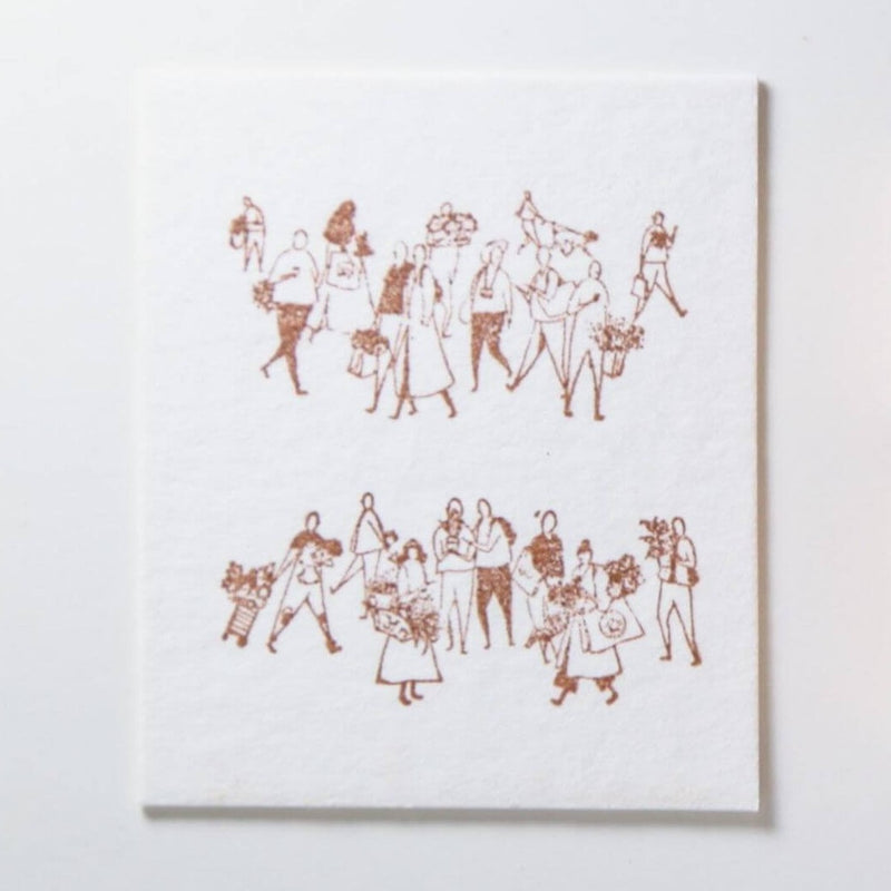 modaizhi One Day Rubber Stamp Set - Plant Series