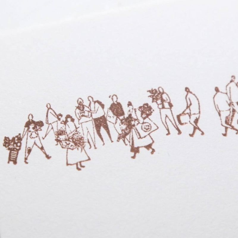 modaizhi One Day Rubber Stamp Set - Plant Series