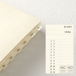 [15th Anniversary] MD Notebook Journal Codex 1Day 1Page (Blank)