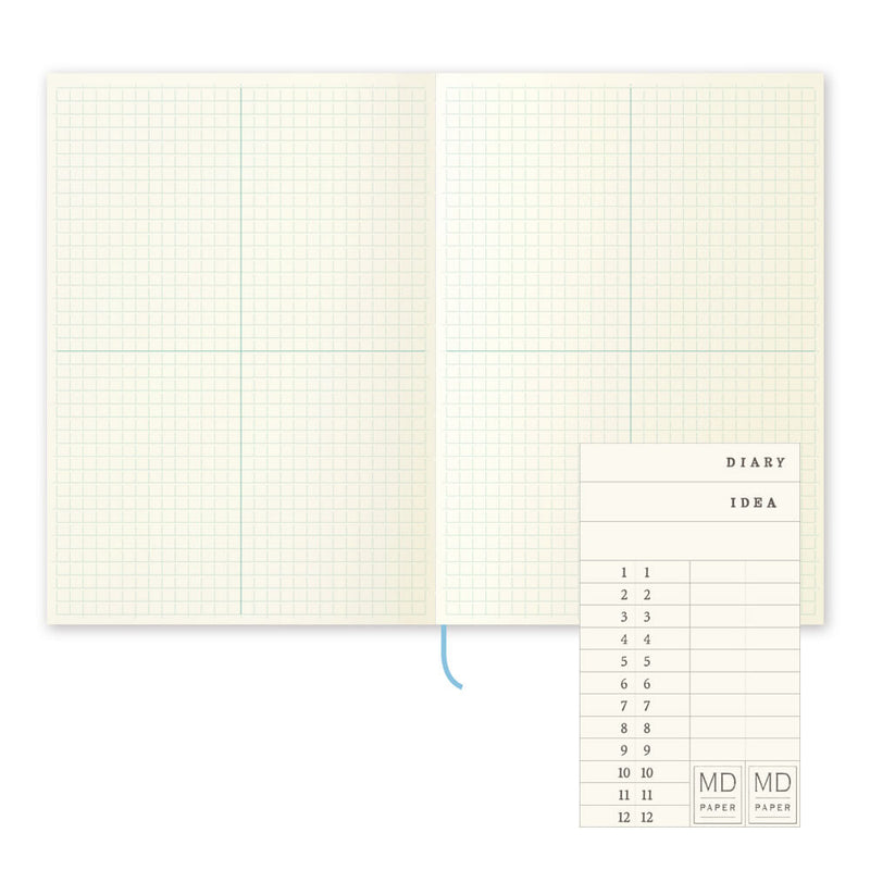 MD Notebook Journal (Grid Block) A5