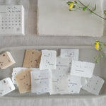 Hanen Studio Paper Memo - Calendar