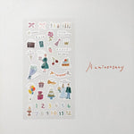 Miki Tamura [My Favorite] Washi Sticker - Anniversary