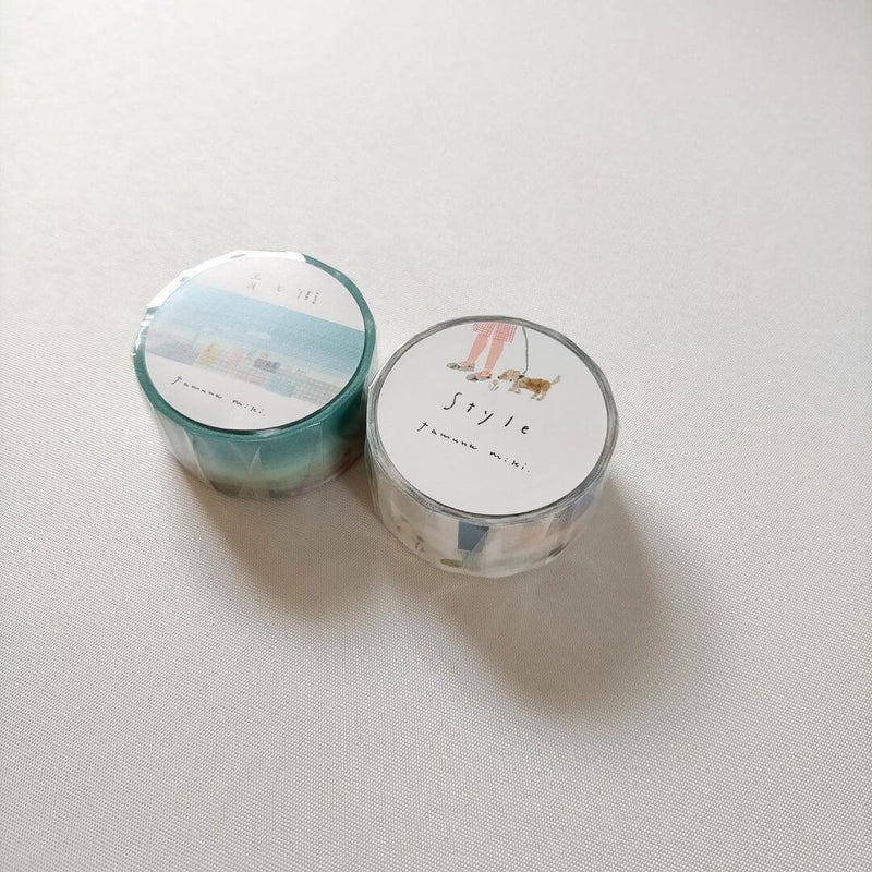 Miki Tamura Washi Tape - Blue and the City