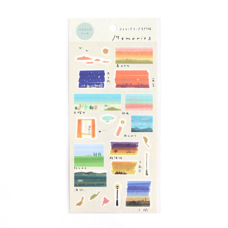 [My Favorite] Washi Sticker - Memories