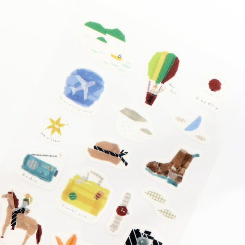 [My Favorite] Washi Sticker - Trip