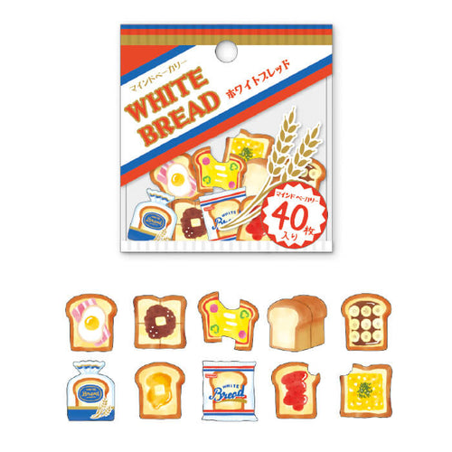 Mind Bakery Sticker Flakes - White Bread