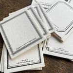 Oeda Letterpress Frame Mini Card Box