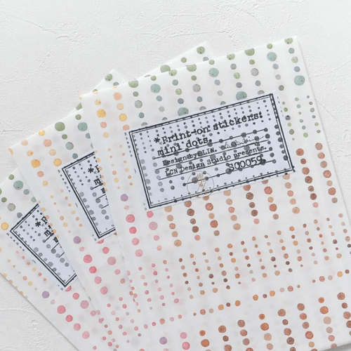 LCN Print-On Stickers - Mini Dots