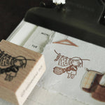 Mini Girls: At Home Rubber Stamp