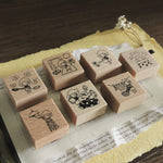 Mini Girls: At Home Rubber Stamp