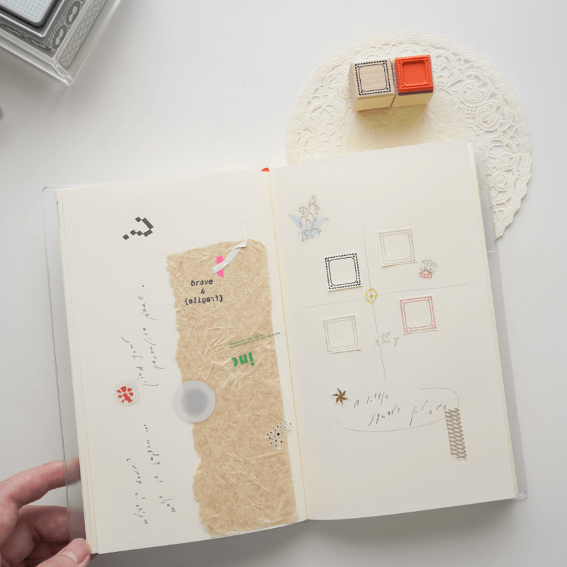 Peho Design Rubber Stamp - Mini Square Frame