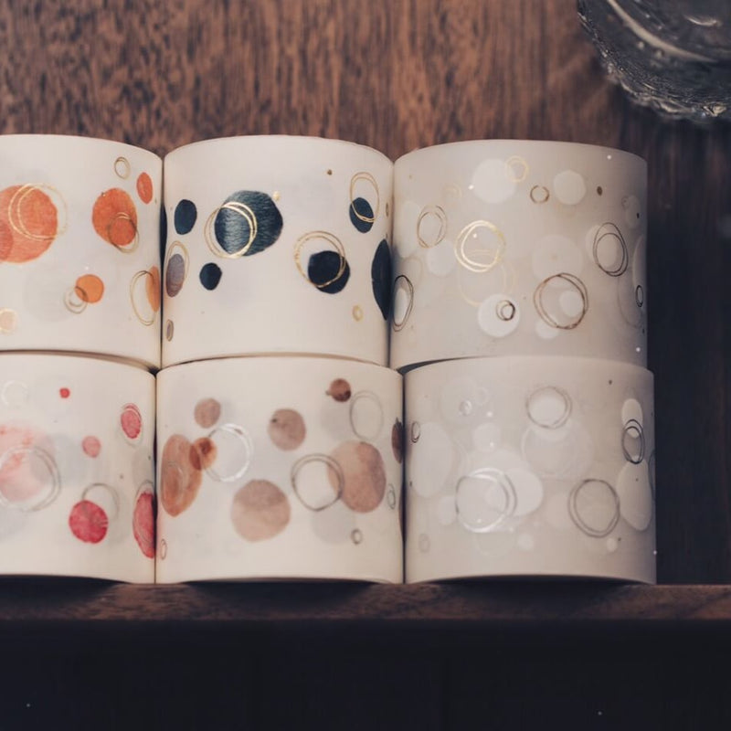 modaizhi Bokeh Washi Tape - Bubble Tea