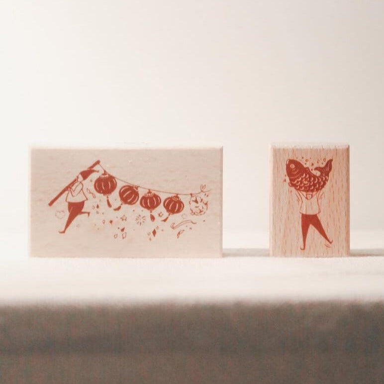 modaizhi One Day Rubber Stamp - Spring Festival