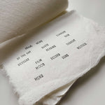 ____ of the day Rubber Stamp: Modern Typeface