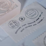 mossland Postmark Clear Stamp