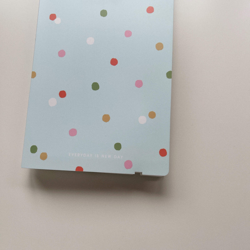 Multi-Sticker Pocket File - Pistachio