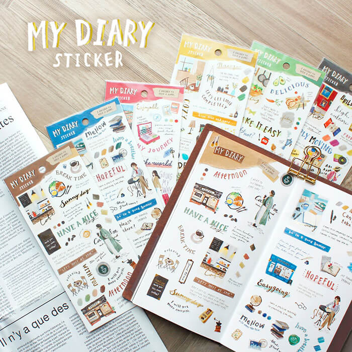 My Diary Sticker - Stationery