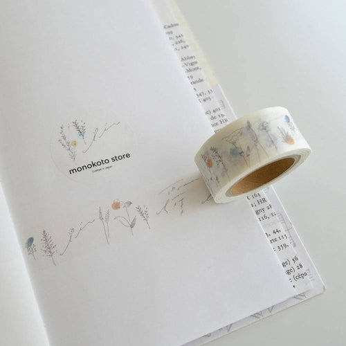 monokoto store x hase Washi Tape - My Garden