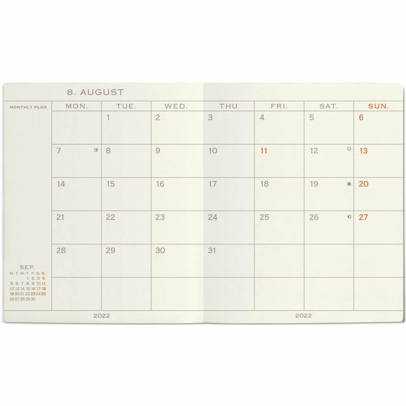 Hightide My Diary: Square Vertical Weekly Diary 2022