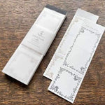 Oeda Letterpress 3 Pattern Label Book【Noble Bronze & Black】