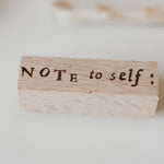 Yeoncharm Rubber Stamp - Note to self