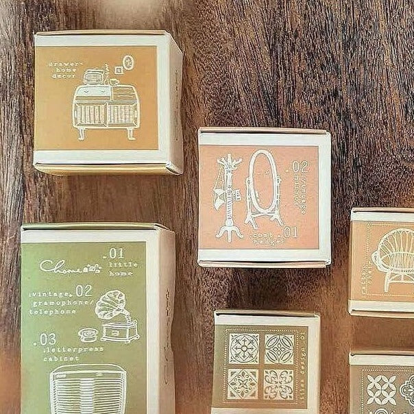 Nove Home Rubber Stamp Collection - Mirror Set