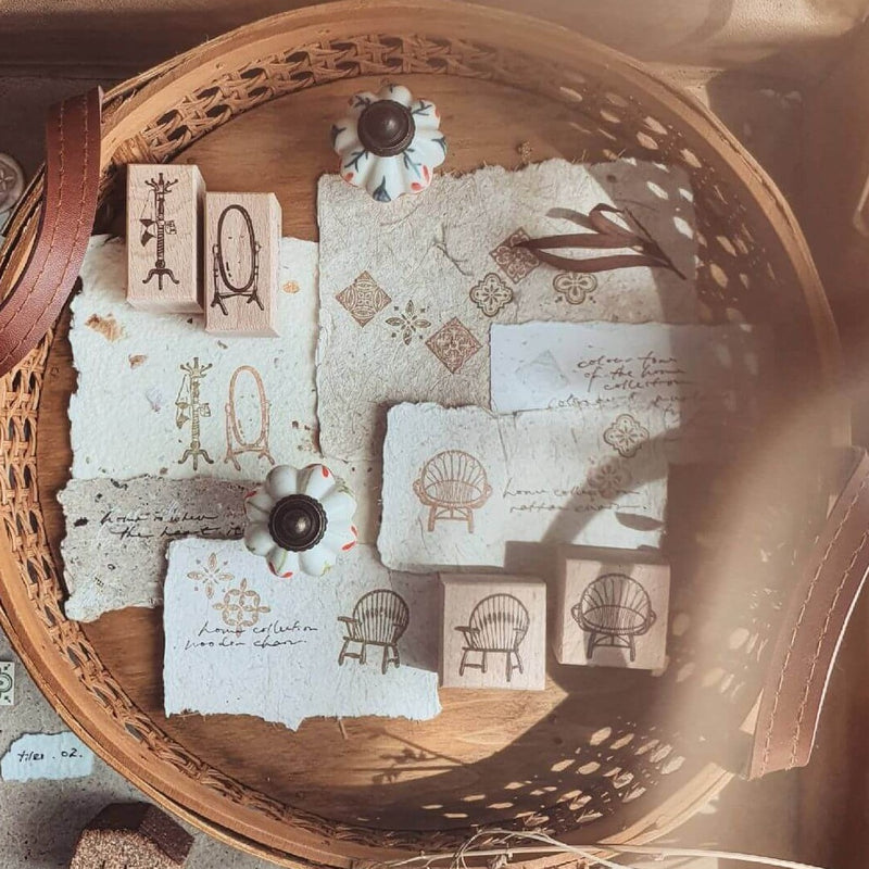 Nove Home Rubber Stamp Collection - Mirror Set