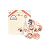 Furukawashiko [Pochitto] Sticker Flakes - Nyanko (cat)