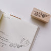 ____ of the day Rubber Stamp: Classic Typeface