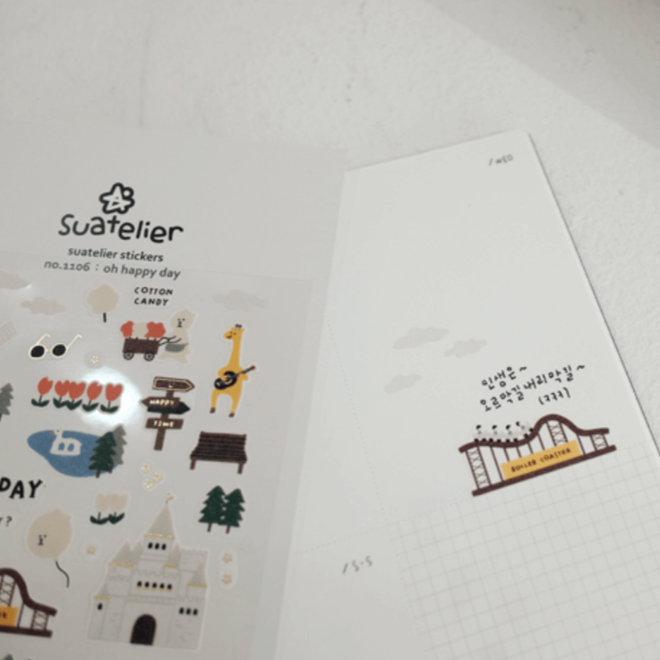 Suatelier Sticker - oh happy day