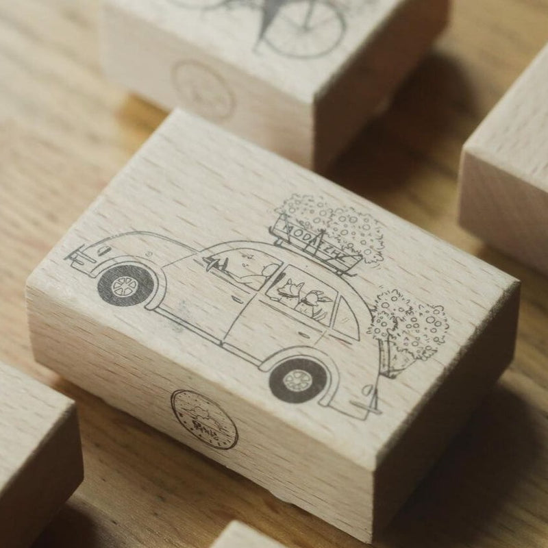 modaizhi One Day Rubber Stamp - Transportation Series