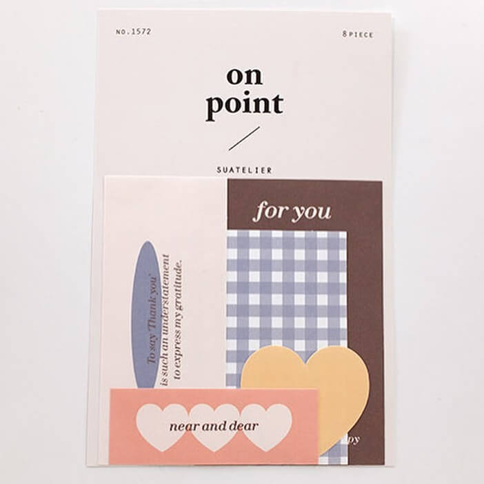 Suatelier Stickers - on point.07