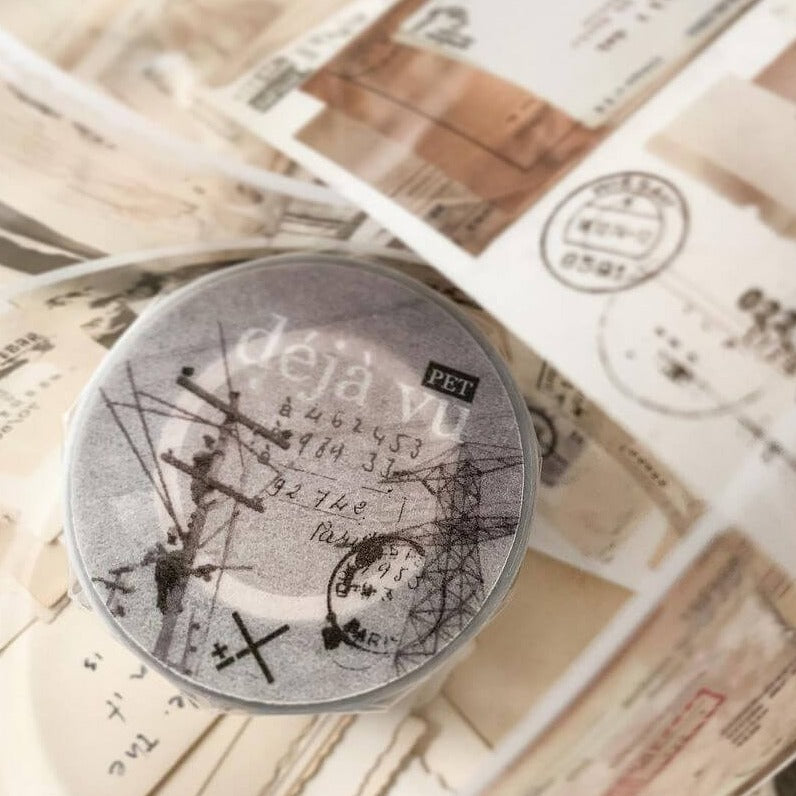 PlusMinus PET/Washi Tape - Dejavu