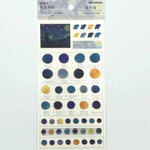 Colour Swatch Tracing Paper Sticker: Famous Paintings