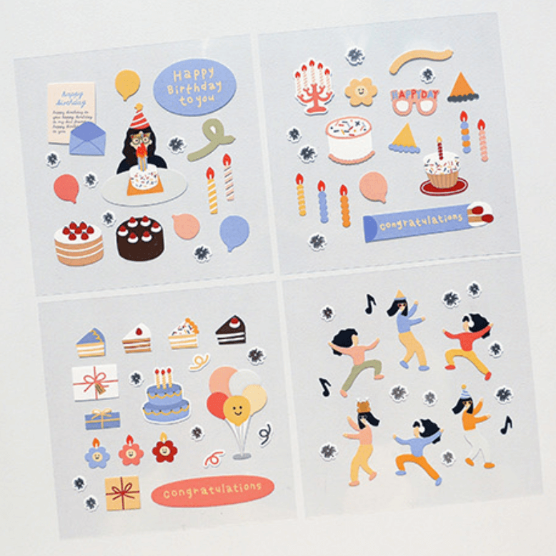 Suatelier Stickers - party party